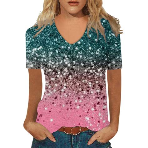 Summer Women T Shirt 3d Fashion Print Gradient Harajuku T Shirt