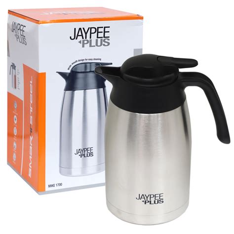 Jaypee Plus Mike Thermos Stainless Steel Teapot Vacuum Insulated Fla