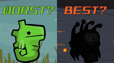 What Is The Best Pet Orb Castle Crashers Youtube