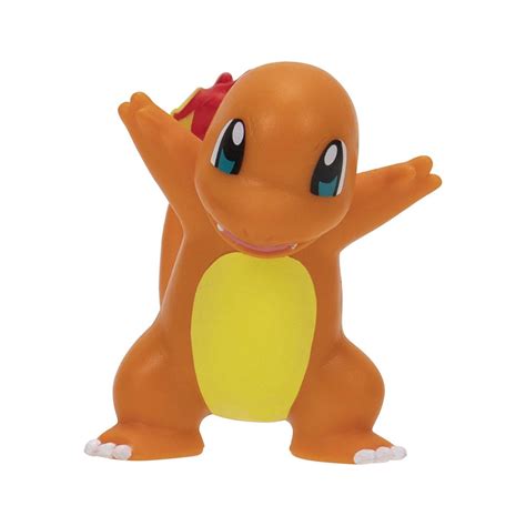 Pokémon Pack 6 figurines Battle 5 cm Pikachu Carapuce Salamèche