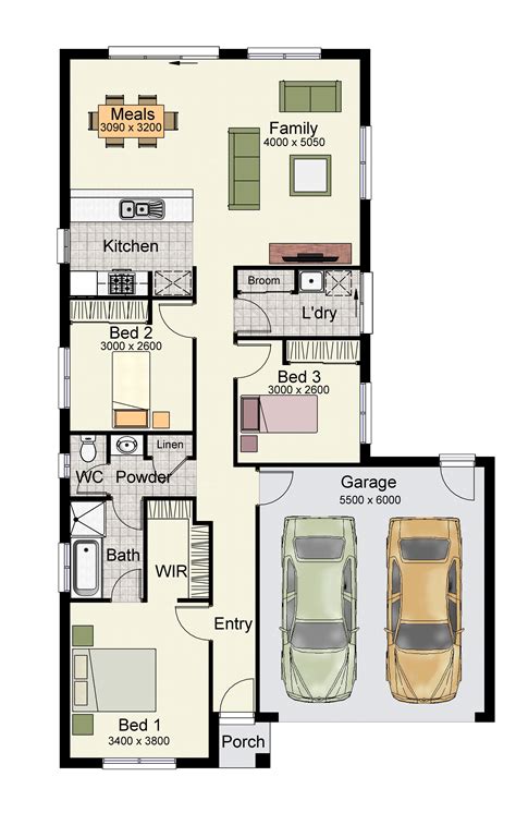 150 Square Meter House Floor Plan - floorplans.click