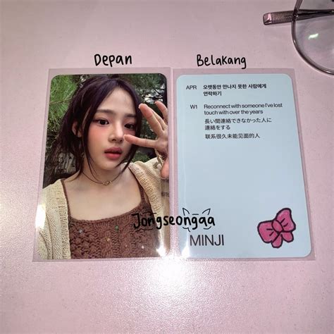 Jual Baca Deskripsi READY STOCK PC PHOTOCARD NEWJEANS SEASON GREETING