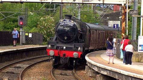 Lms Jubilee Class Galatea At Shipley On With The