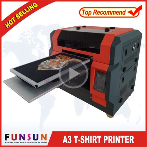 Funsunjt T Shirt Printing Machine Philippines A3 Size China T Shirt