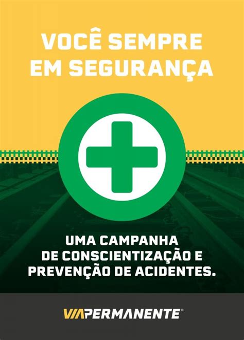 Via Permanente Lan A Campanha Para Prevenir Acidentes Via Permanente