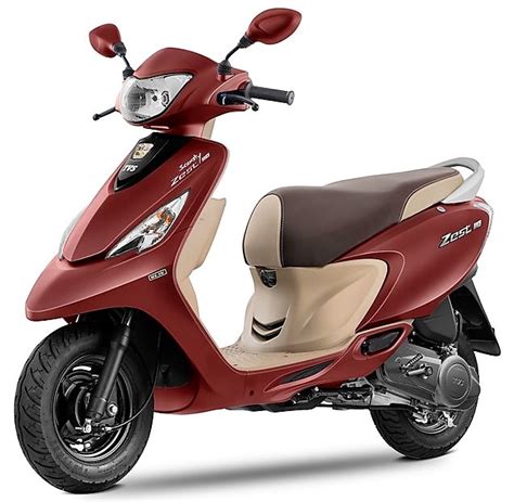 TVS Scooty Zest Matte Edition Launched