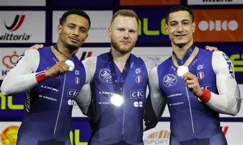 Championnats D Europe Cyclisme Sur Piste Les Bleus En Argent Sur La