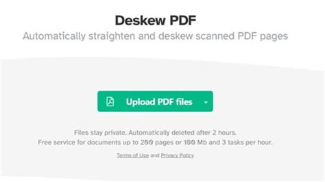 Methoden Zum Begradigen Der Gescannten Pdf Datei