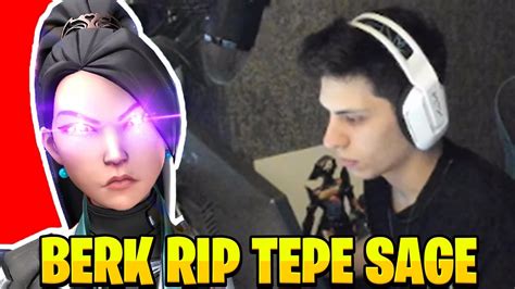 Berk Rip Tepe Uzayan Oyuna Sage Oku Valorant Ranked Youtube