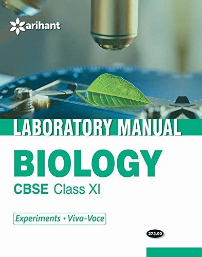 Laboratory Manual Biology Class 11 Arihant Experts Books