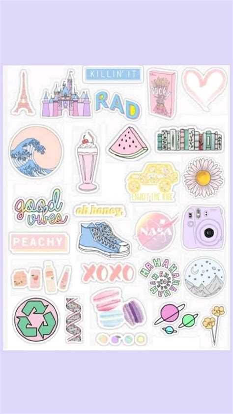 aesthetic printable stickers 🌻 | Pegatinas imprimibles, Pegatinas, Pegatinas de ordenador portátil