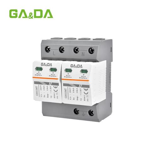 Solar 2p Ac 280v Surge Arrester Surge Protective Device Spd China Surge Protector And Ac Surge