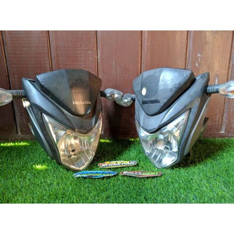 jual headlemp depan kepala motor verza set original shopee indonesia