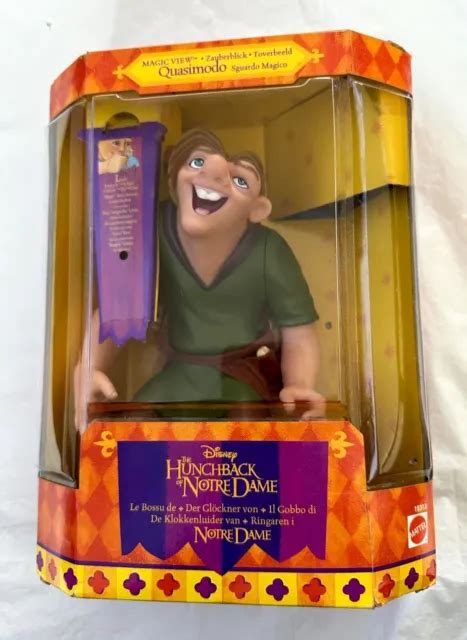 DISNEYS HUNCHBACK OF Notre Dame Quasimodo Rare Figure Mattel 90s