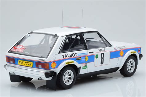 Talbot Sunbeam Lotus Night Version N8 H Toivonen Rally Monte Carlo 1981