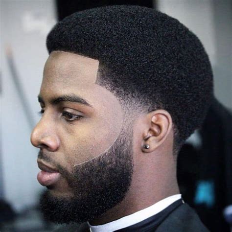 Afro + Taper Fade Haircut: 15 Dope Styles For 2024 | Cortes de cabello ...