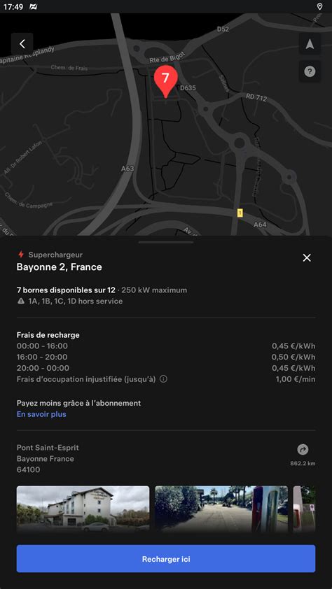 Supercharger Saint Pierre DIrube France Supercharger Updates