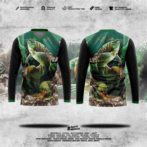 Desain Baju Mancing Keren 0895 4139 63045 Olah Raga Baju Olahraga