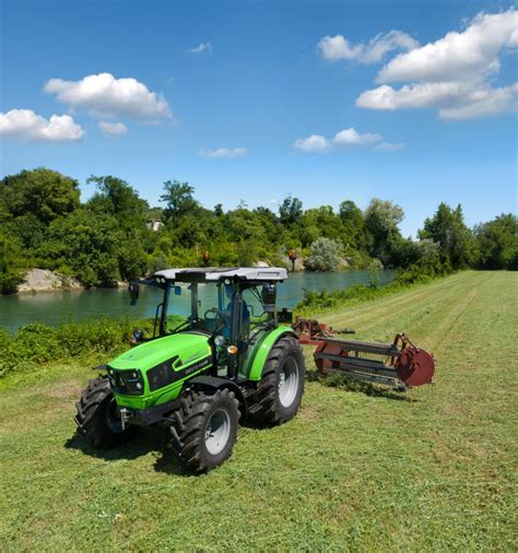 DEUTZ FAHR Serie 5D Keyline Stage V om efficiënt te kunnen werken