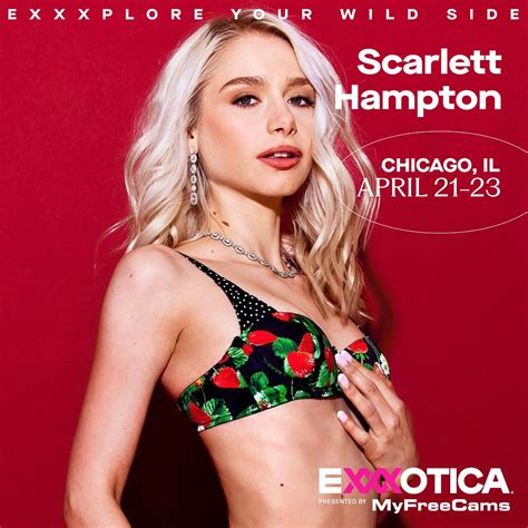 TW Pornstars Scarlett Hampton Twitter Cant Wait To See You In