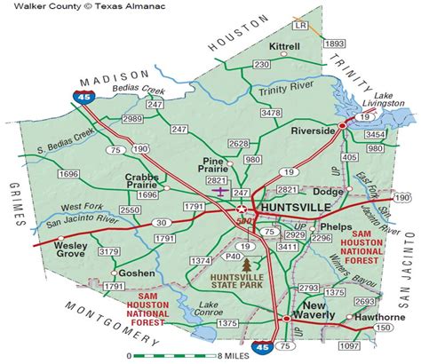 Figure 1. Map of walker county Texas : Food Insecurity Determinants amidst the COVID-19 Pandemic ...