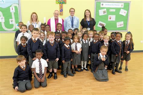 Bishop Alan Blesses New Peterborough School