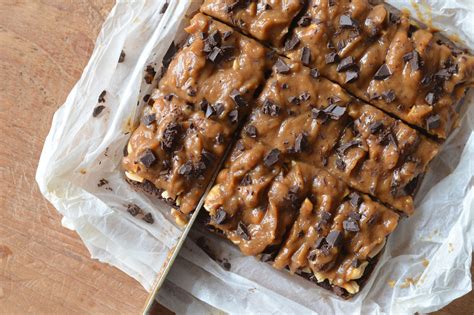 Vegan Snickers Brownie Glutenvrije Optie Healthinut