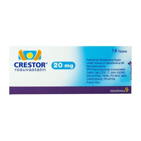 Crestor 20 Mg 14 Tablets Tdawi Uae