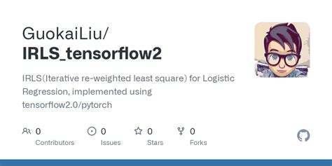 GitHub GuokaiLiu IRLS Tensorflow2 IRLS Iterative Re Weighted Least