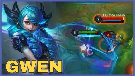 New Champion Gwen Gameplay Gwen Combo Buildandrunes Wild Rift