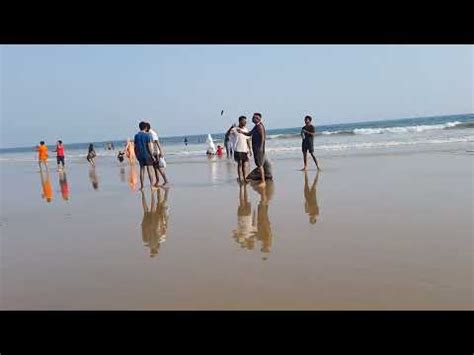 Puri Sea Beach Near Swargadwar Puri YouTube