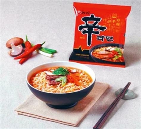 Ramen Coreano Nongshim Shin Tazón De 120g Sopa Instantánea Ventana