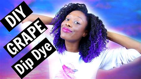 Diy Purple Dip Dyed Hair Pravana Vivids Tashalala Dip Dye Hair