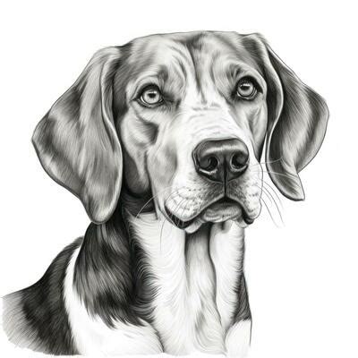 Dog Face Outline Stock Photos, Images and Backgrounds for Free Download