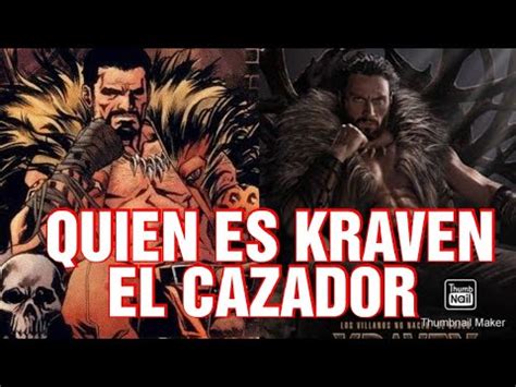 QUIEN ES KRAVEN EL CAZADOR DE LA PELICULA KRAVEN YouTube