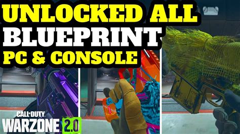 New Glitch Unlocked All Blueprint Weapons For Free Glitch Warzone