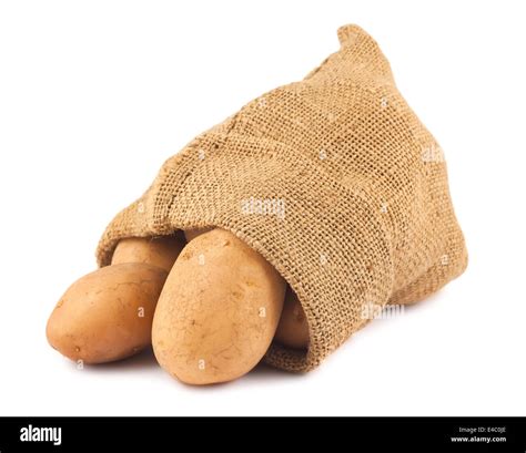 Spilled Burlap Sack Of Potatoes Hi Res Stock Photography And Images Alamy