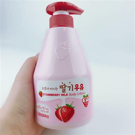 Kwailnara Strawberry Milk Body Lotion 19 Oz 560ml Artofit