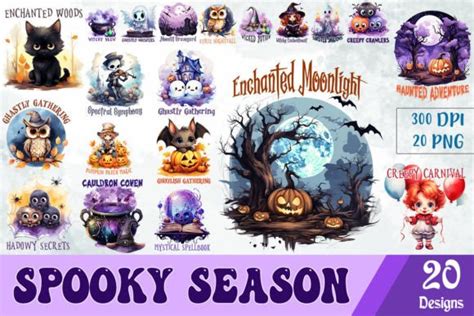 Spooky Season Sublimation Bundle Graphic By Basilio Vintage Creative