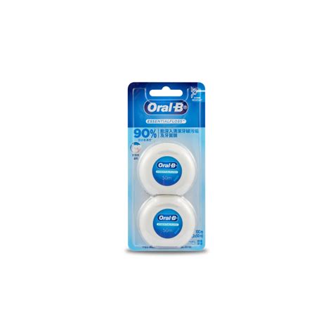 Oral B Essential Floss Waxed 50m X 2 Mannings Online Store