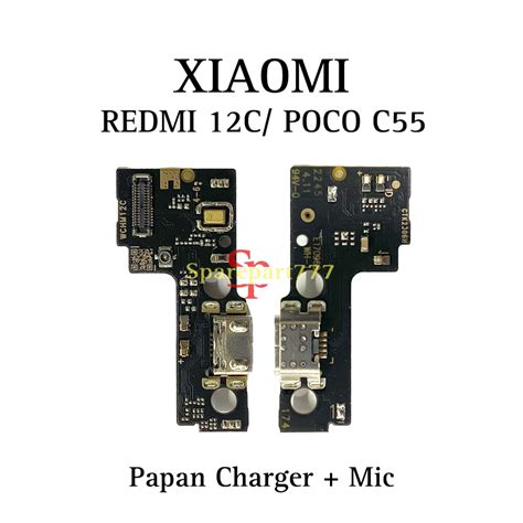 Jual Papan Pcb Konektor Charger Cas Mic Xiaomi Redmi C Poco C