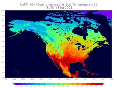 North American Regional Reanalysis NARR National Centers For