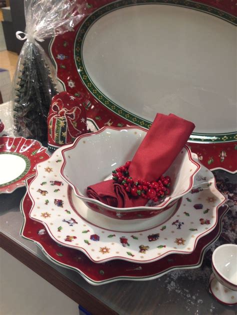 Villeroy And Boch Christmas Table Setting Love It It Is Beautiful