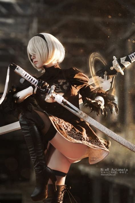 2b ~ Nier Automata Cosplay By Sesshuasuak Nerd Porn