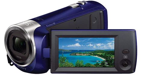 Sony HDR-CX240 Full HD Handycam Camcorder (Blue) HDRCX240/L B&H