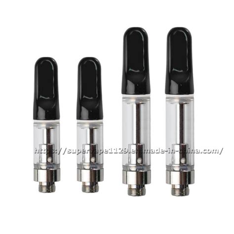 Th205 Ceramic Coils Vape Atomizers Empty Vape Cartridges 0 5ml 0 8ml 1 0ml Carts Thick Oil Glass