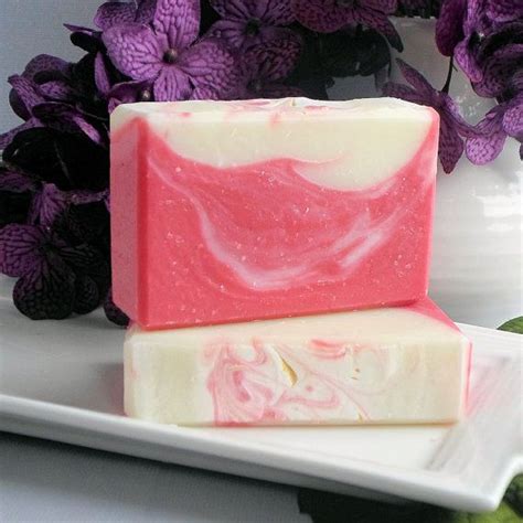 Peppermint Candy Scented Handmade Cold Process Soap Artisan Bar Soap