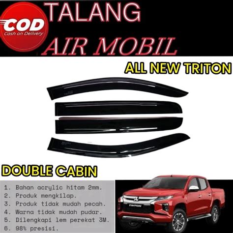 Jual Talang Air Pintu Mobil All New Triton Shopee Indonesia