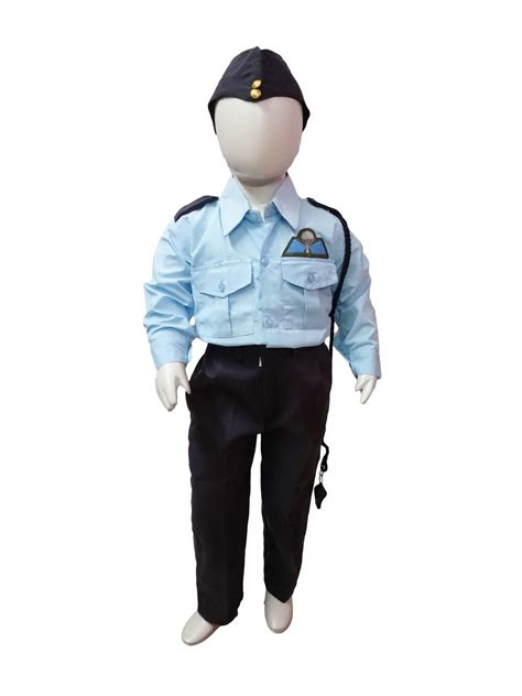 Buy BookMyCostume Indian Air Force Defence Pilot Uniform Kids Fancy ...