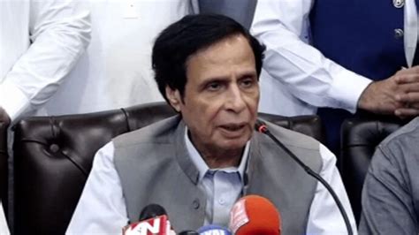 Punjab CM Elect Pervez Elahi Departs For Islamabad To Take Oath From